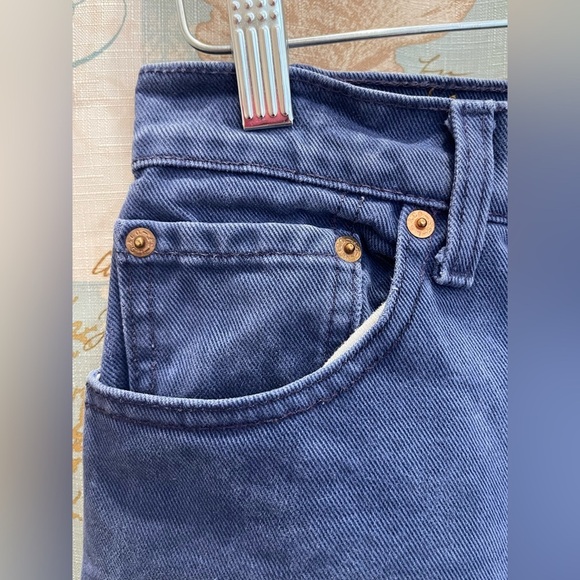 Levis 532 VTG 90’s Colbalt Blue Denim Jeans Womens 5M Streetwear *Flaw - Picture 8 of 12